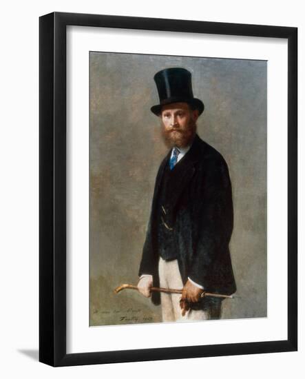 Edouard Manet (1832-1883)-Henri Fantin-Latour-Framed Giclee Print