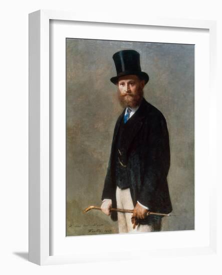 Edouard Manet (1832-1883)-Henri Fantin-Latour-Framed Giclee Print