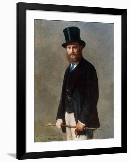 Edouard Manet (1832-1883)-Henri Fantin-Latour-Framed Giclee Print