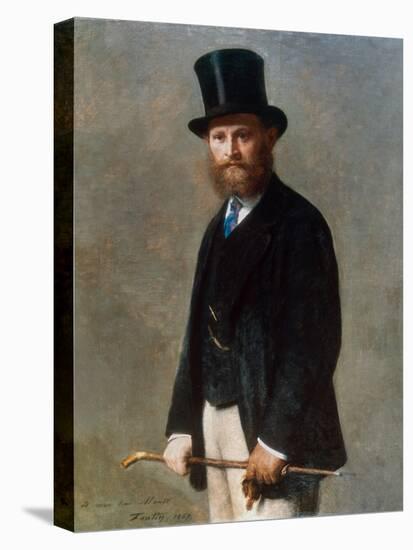 Edouard Manet (1832-1883)-Henri Fantin-Latour-Stretched Canvas