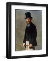 Edouard Manet (1832-1883)-Henri Fantin-Latour-Framed Premium Giclee Print