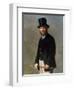 Edouard Manet (1832-1883)-Henri Fantin-Latour-Framed Premium Giclee Print
