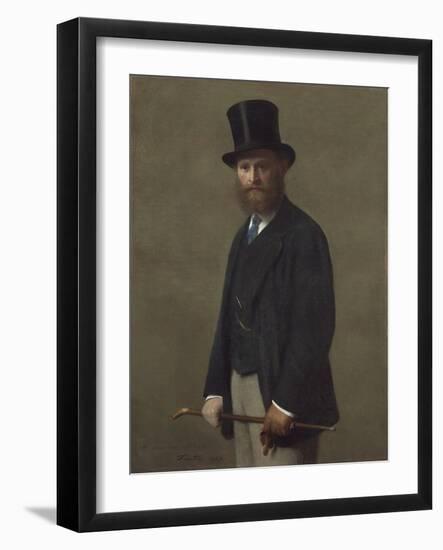 Édouard Manet, 1867-Ignace Henri Jean Fantin-Latour-Framed Giclee Print