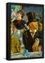 Edouard Manet Cafe Concert Art Print Poster-null-Framed Poster
