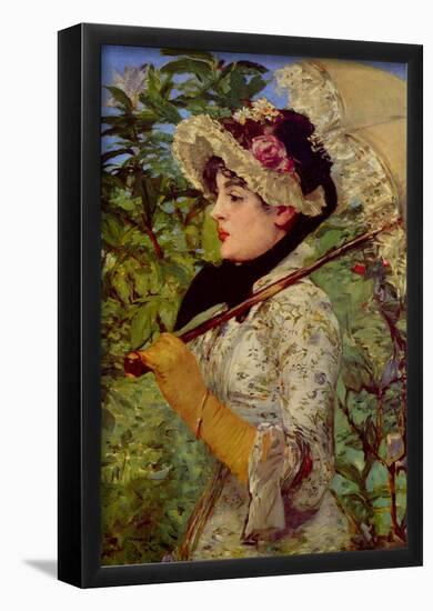 Edouard Manet Jeanne Art Print Poster-null-Framed Poster