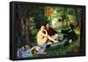 Edouard Manet Luncheon on the Grass Art Print Poster-null-Framed Poster