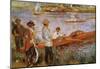 Edouard Manet Oarsman of Chatou Art Print Poster-null-Mounted Poster