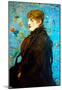 Edouard Manet Portrait de Mery Laurent 1882 Art Print Poster-null-Mounted Poster