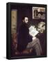 Edouard Manet (Portrait of Émile Zola) Art Poster Print-null-Framed Poster