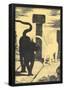 Edouard Manet Rendevouz of Cats Art Print Poster-null-Framed Poster