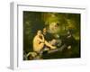 Edouard Manet's Le Dejeuner sur l'herbe in Musee d'Orsay, Paris, France-Edouard Manet-Framed Premium Photographic Print