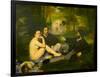 Edouard Manet's Le Dejeuner sur l'herbe in Musee d'Orsay, Paris, France-Edouard Manet-Framed Photographic Print