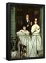 Edouard Manet (The balcony) Art Poster Print-null-Framed Poster