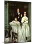 Edouard Manet (The balcony) Art Poster Print-null-Mounted Poster