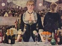Un Bar Aux Folies Bergeres-Edouard Manet-Art Print