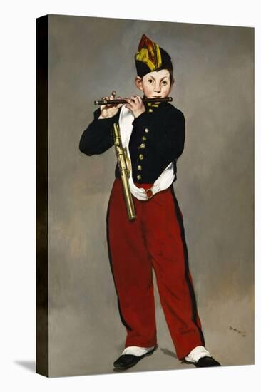 Édouard Manet / The Fife Player, 1866-Edouard Manet-Stretched Canvas