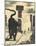 Edouard Manet (The rendezvous of the cat) Art Poster Print-null-Mounted Poster