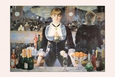 The Bar at the Folies-Bergere, 1882, (1938)-Edouard Manet-Giclee Print