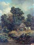 Peasant Landscape-Edouard-Theophile Blanchard-Stretched Canvas