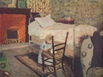 'Child Playing: Annette Roussel in a Front of a Wooden Chair', c1900, (c1932)-Edouard Vuillard-Giclee Print