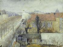 La maison de refuge du Bon Pasteur; vue de la place Denfert-Rochereau-Edouard Zawiski-Stretched Canvas