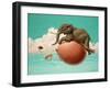 Eds Uplifting Adventure-Linda Ridd Herzog-Framed Art Print