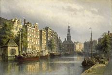 Singel, Amsterdam, Looking Towards the Mint-Eduard Alexander Hilverdink-Art Print