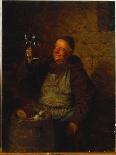 Falstaff with a Tin Cup-Eduard Grutzner-Giclee Print