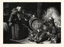 Die Weinprobe-Eduard Grutzner-Giclee Print