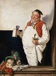 Falstaff with a Tin Cup-Eduard Grutzner-Giclee Print