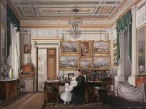 Interiors of the Winter Palace, the Large Study of Emperor Nicholas I, 1860S-Eduard Hau-Giclee Print