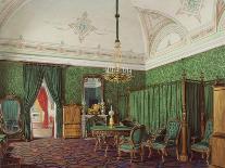 Interiors of the Winter Palace, the Fourth Reserved Apartment, a Bedroom, 1868-Eduard Hau-Giclee Print