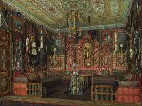 Interiors of the Winter Palace, the Valet Room of Emperor Alexander II, 1874-Eduard Hau-Giclee Print