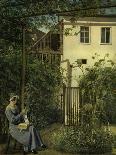 "Wiener Hausgarten" (Vienna Garden)-Eduard Ritter Von Engerth-Framed Stretched Canvas