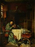 The Collector, 1880-Eduard Von Gruetzner-Mounted Giclee Print