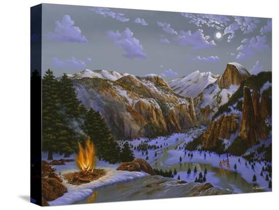 Stretched Canvas Print, , large