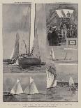 The Arrival of the Duke and Duchess of York at Cowes, the Royal Yacht Passing HMS Neptune-Eduardo de Martino-Giclee Print