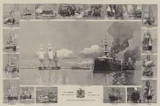 A Battleship of 1893-Eduardo de Martino-Giclee Print