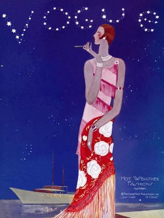 Vogue Cover - July 1926 - Flapper Nights