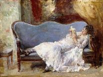 A Lady Reading-Eduardo-leon Garrido-Giclee Print