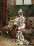 A Lady Reading-Eduardo-leon Garrido-Giclee Print