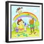 Education and Children's School Life-TongRo-Framed Giclee Print