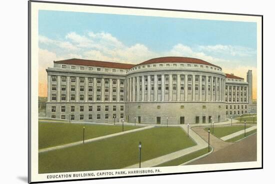 Education Building, Harrisburg, Pennsylvania-null-Mounted Art Print