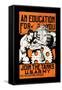 Education for You-J.p. Wharton-Framed Stretched Canvas