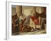 Education in Sparta, 1889-Luigi Mussini-Framed Giclee Print