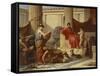 Education in Sparta, 1889-Luigi Mussini-Framed Stretched Canvas