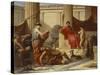 Education in Sparta, 1889-Luigi Mussini-Stretched Canvas