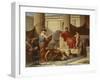 Education in Sparta, 1889-Luigi Mussini-Framed Giclee Print