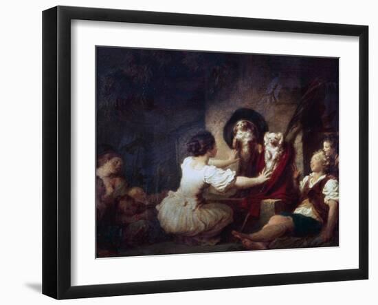 Education Is All, 1780-Jean-Honore Fragonard-Framed Giclee Print