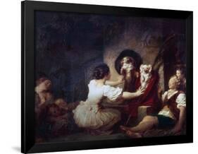 Education Is All, 1780-Jean-Honore Fragonard-Framed Giclee Print